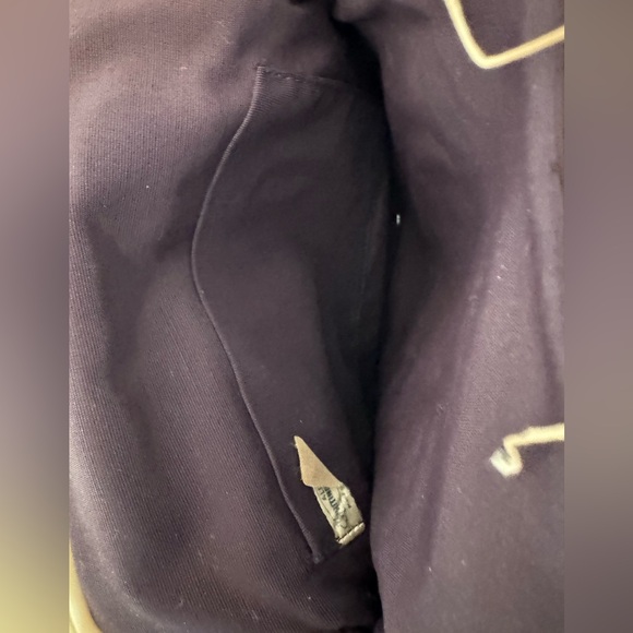 1940s Vintage Whiting & Davis Alumesh Handbag, Bakelite Handle Aluminum beaded - Picture 9 of 11